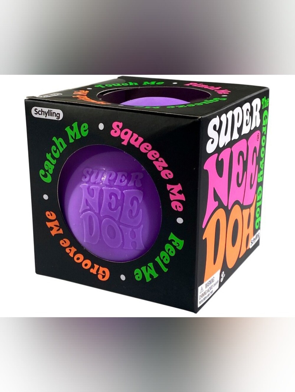 Purple Super Nee Doh Stress Ball